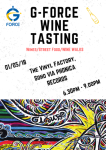 G-Force Wine Tasting Poster